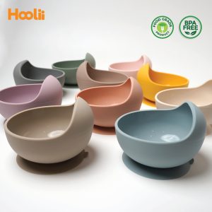 ชามซิลิโคน ฐานดูดสูญญากาศ